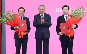 Công bố quyết định của Bộ Chính trị phân công Trưởng ban Kinh tế Trung ương và Trưởng ban Dân vận Trung ương