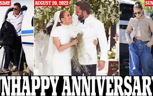 Jennifer Lopez đệ đơn ly hôn Ben Affleck vào đúng kỷ niệm 2 năm ngày cưới