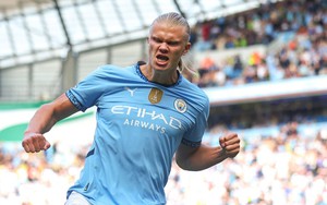 Haaland đã 'ngồi cùng mâm' với Messi, Ronaldo được chưa?