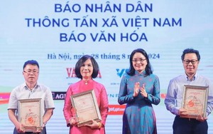 Lễ trao giải thưởng Báo chí toàn quốc “Vì sự nghiệp phát triển Văn hóa, Thể thao và Du lịch” lần thứ 2