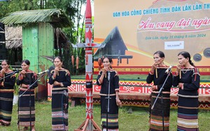 Khai mạc Liên hoan văn hóa cồng chiêng Đắk Lắk năm 2024 "Âm vang đại ngàn"