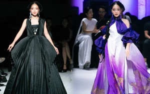 Mẫu nhí Hải Phòng 12 tuổi Đào Nguyễn Hồng Lam ấn tượng tại show thời trang "Giao thời"