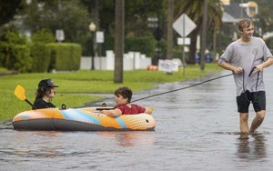Bão Debby gây lượng mưa lớn kỷ lục tại một số bang của Mỹ