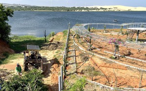 Thắng cảnh Quốc gia Bàu Trắng bị xâm phạm nghiêm trọng