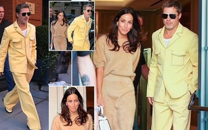 Brad Pitt thay đổi hẳn phong cách mỗi khi đi chơi với bạn gái sành điệu