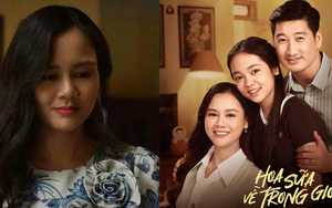 Em chồng xấu tính trong Hoa sữa về trong gió: Ngoài đời là Đại úy, hạnh phúc bên chồng cùng nghề