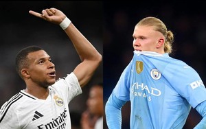 Haaland đang bứt lên và vượt mặt Mbappe