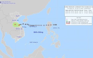 Bão số 4 suy yếu thành áp thấp nhiệt đới