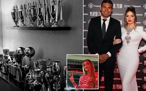 Vợ Casemiro dùng 'chiêu cuối' đếm cúp để bảo vệ chồng sau màn trình diễn tệ hại trước Liverpool