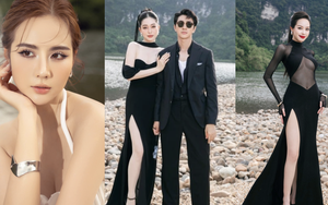 Hồng Diễm, Huyền Lizzie... và dàn sao VFC đổ bộ show thời trang của NTK Lê Thanh Hoà 