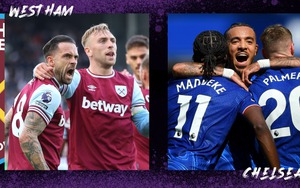 Link xem trực tiếp West Ham vs Chelsea 18h30 hôm nay 21/9, vòng 5 Ngoại hạng Anh