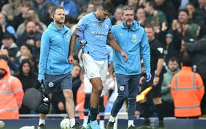 Rodri chấn thương nặng, phải rời sân sớm ở đại chiến với Arsenal