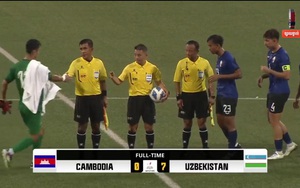 Chứng kiến đội nhà thua 0-7 trước ĐKVĐ châu Á, nhà báo Campuchia thừa nhận sự thật