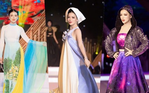 Hoa hậu Jennifer Ly "biến hóa" phong cách trên sân khấu thời trang