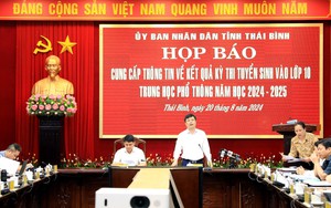 Thái Bình: Đảm bảo quyền lợi của các thí sinh liên quan đến sự cố điểm thi vào lớp 10