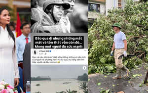 Dàn nghệ sĩ Việt hướng về đồng bào sau bão, xót xa khi cầu Phong Châu sập