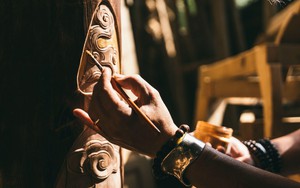 Họa sĩ Trần Nhật Thăng và KTS Tùng Lê cùng gặp gỡ ở “Thời gian”