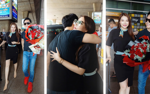 Người đàn ông ôm chặt Trương Ngọc Ánh ở sân bay là ai?