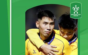 'Vua phá lưới' của U23 Việt Nam ghi bàn, giúp đội nhà giành chiến thắng quan trọng ở Cúp quốc gia