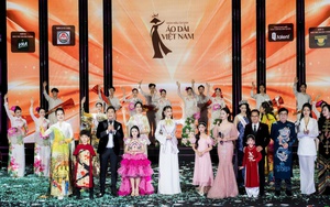 Hoàng Châu Anh đăng quang Hoa hậu Di sản Áo dài Việt Nam 2024