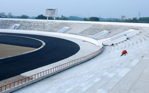 Hình ảnh mới nhất về SVĐ 500 tỷ, lớn nhất trung du và miền núi phía Bắc với sức chứa 22 nghìn chỗ ngồi