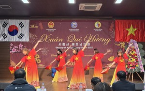 Ấm áp Lễ hội Xuân Quê hương 2025 của bà con người Việt tại xứ Hàn