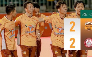 Nhà vô địch AFF Cup ghi bàn và kiến tạo, HAGL vẫn đánh rơi chiến thắng trên sân nhà