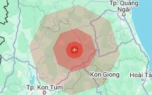 Động đất có độ lớn 3.9 tại huyện Kon Plông, tỉnh Kon Tum
