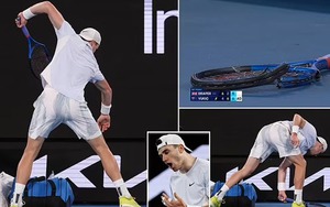 Tay vợt số một nước Anh chửi thề, đập gãy vợt, bị CĐV Australian Open 2025 la ó dữ dội vì tiểu xảo