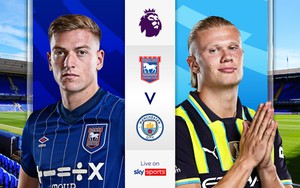 Link xem trực tiếp bóng đá Ipswich vs Man City 23h30 hôm nay, Ngoại hạng Anh vòng 22