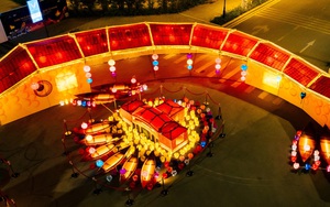 Hồn thiêng Đất Việt: Ấn tượng tác phẩm đạt giải Nhất cuộc thi Lễ hội đèn lồng quốc tế Ocean