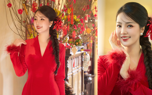 Á hậu Thuỵ Vân chia sẻ về Tết, tiết lộ bí quyết giữ dáng