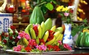 Bày mâm ngũ quả Tết đẹp, ý nghĩa ngũ phúc lâm môn Phúc Quý Thọ Khang Ninh