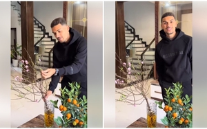 Sao Brazil sắp nhập tịch chuẩn bị đón Tết Nguyên đán, tự tin khoe đào quất bằng tiếng Việt Nam