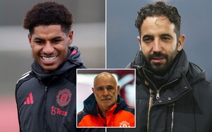 Amorim tuyên bố thà dùng HLV thủ môn 63 tuổi của MU hơn là sử dụng Rashford