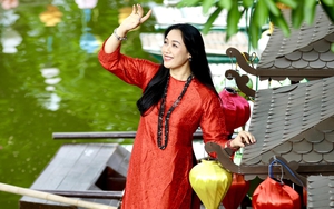 Chuyền hai đẹp nhất làng bóng chuyền nữ Việt Nam khoe vẻ đẹp thách thức thời gian chào đón xuân Ất Tỵ