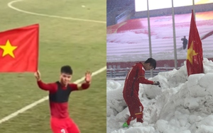 Duy Mạnh tái hiện khoảnh khắc Thường Châu sau khi ĐT Việt Nam thắng Thái Lan ở chung kết