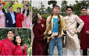 Sơn Tùng M-TP, Hà Hồ, Bình An,... cùng loạt sao Việt khoẻ ảnh áo dài dịp Tết 