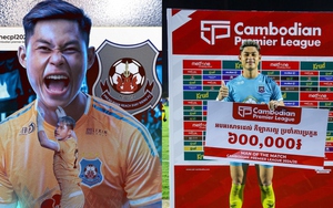 Thủ môn bị điều tra dàn xếp tỉ số ở AFF Cup vừa nhận giải thưởng danh giá sau khi thi đấu xuất sắc ở CLB