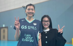 Phụ công bóng chuyền Việt Nam sinh năm 2000 khoe màu áo mới, chuẩn bị cho màn ra mắt CLB châu Á