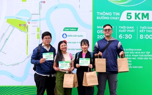 Giải chạy "Hành trình năng lượng xanh" diễn ra tại TP. HCM