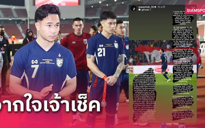 Sao Thái Lan viết tâm thư về bàn thắng tranh cãi vào lưới ĐT Việt Nam, khẳng định không hề cố ý thiếu fair-play