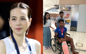 Madam Pang ghi điểm khi hỗ trợ chăm sóc chấn thương cho Xuân Son