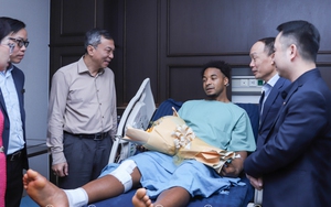 Xuân Son nhận được nhiều sự quan tâm sau ca phẫu thuật