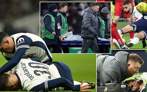 Sao Tottenham bất tỉnh ở trận thắng Liverpool, phải cấp cứu gần 10 phút ngay trên sân