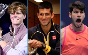 Sinner, Alcaraz và Djokovic có thể chung nhánh đấu ở Australian Open 2025 
