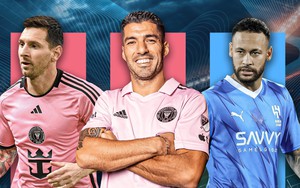 Neymar sắp tái hợp Messi và Suarez tại Inter Miami: 'Bóng đá luôn đầy bất ngờ'