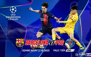 Nhận định, soi tỷ lệ Barcelona vs Paris St Germain 02h00 ngày 2/10, vòng phân hạng Cúp C1 châu Âu 