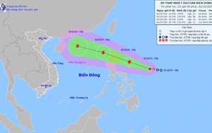 Dự báo thời tiết ngày 2/10: Cảnh báo áp thấp có khả năng mạnh lên thành bão