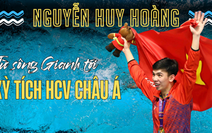 Không có tố chất đặc biệt như Ánh Viên, Huy Hoàng giành 2 HCV châu Á lịch sử nhờ nỗ lực phi thường